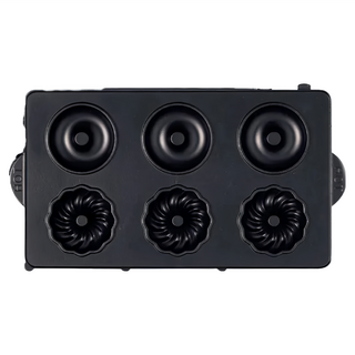 Vitantonio 鬆餅機甜甜圈烤盤 24.5 x 13.7 x 2.3cm - 家用烘焙 DIY 甜點製作, 1個