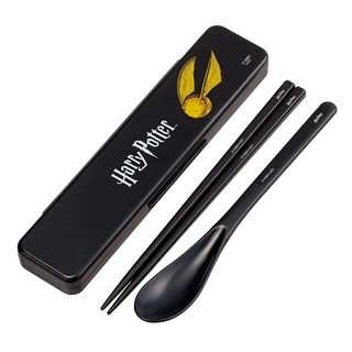 Skater 魔法世界飛賊塑膠湯匙筷子 附收納盒組, 18.8 x 4.7 x 1.8cm, 617089, 1組