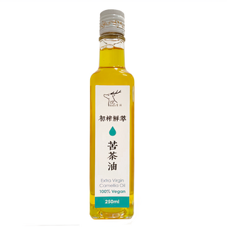 Well Life 悅生活 極鮮 初榨 苦茶油 100% Vegan 250ml, 4瓶