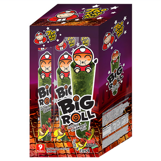 TAO KAE NOI 小老板 海苔棒棒捲 BBQ風味 9條, 27g, 1盒