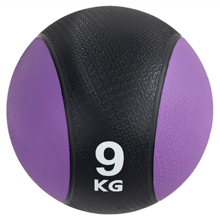 AB Sport 健身重力球 9KG 紫黑色 橡膠材質, 1個