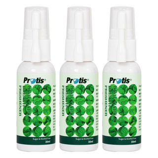 Protis 普麗斯 全能護理口腔噴劑, 30ml, 快速去除口中異味, 預防牙周病, 蜂膠, 薄荷精油, 3瓶