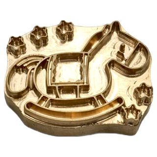 Betty's 焙蒂絲 烙印模, 搖搖馬 金色, 1個