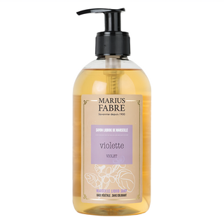 MARIUS FABRE 法鉑馬賽 香氛液體皂 紫羅蘭 400ml 天然植物油 溫和潔淨, 1瓶