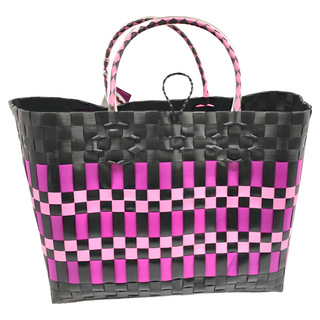 環保編織袋 32*22*27公分 塑膠材質 越南產地, 小