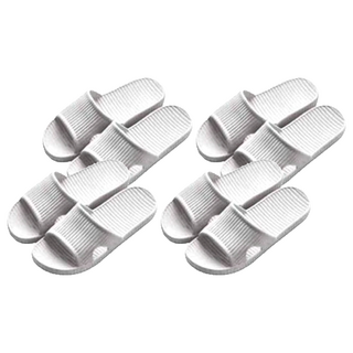 小麥購物 男性居家拖鞋 C074 100g, 灰色, 4雙