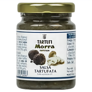 TARTUFI Morra 阿爾巴松露世家 夏季松露蘑菇醬, 含松露8%, 義大利原裝進口, 80g, 1罐