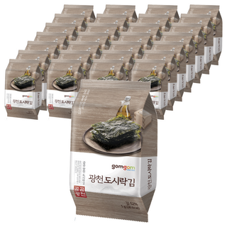 gomgom 廣川 包飯海苔 海苔52%, 5g, 64包