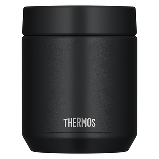THERMOS 膳魔師 真空隔熱湯罐 JED-400 BK, 1個, 黑色, 400ml