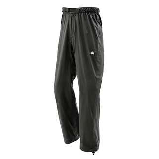 LOGOS 四向彈性雨褲 L 耐水壓10 000mm 透濕5 000g/m2·24hr, 黑色, 1件