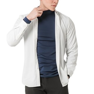 MI MI LEO 韓版圓領刷毛內著保暖衣 發熱衣 立領