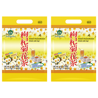 薌園 枸杞菊花茶 晶粒沖調飲品, 10g, 18包, 2袋
