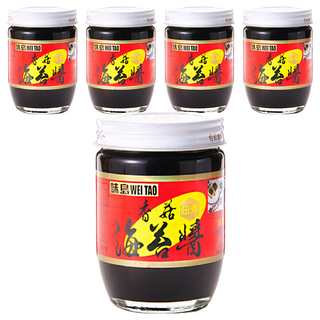 味島 香菇海苔醬 純素, 190g, 5罐