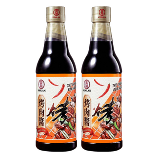 金蘭 辣味烤肉醬, 590ml, 2瓶