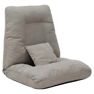小麥購物 方格吐司懶人沙發椅 獨享款 L1258, 淺灰色