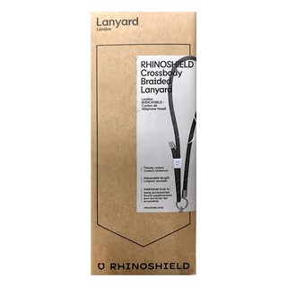 RHINOSHIELD 犀牛盾 背帶掛繩編織不含掛片, 橄欖綠, 1條