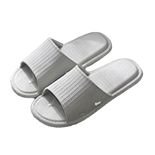 糖果色室內拖鞋 優質防滑PVC 浴室/戶外, 40~41, 灰色