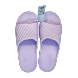 時尚風格休閒拖鞋 微足弓支撐 減壓舒適, 35/36, 淺紫色