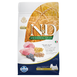 Farmina 法米納 全齡犬 天然低穀系列 乾飼料 小顆粒, LD3 羊肉 + 藍莓, 800g, 1包