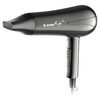 達新牌 TS-2100K 吹風機, 熱/溫/冷風三段選擇, 高效能/低磁波/超輕量, 黑色