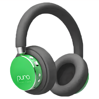 Puro BT2200-Plus 無線藍牙兒童耳機 BTGRN 綠色 兒童專用 保護聽力, 1個