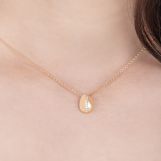 MARIGOLD 美爾朵 曜日水滴鑽心項鍊 925純銀