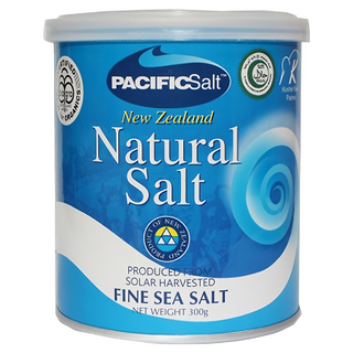 PACIFICSalt 天廚 紐西蘭日曬天然海鹽 保留天然礦物質成分, 300g, 1罐