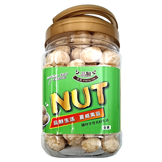 品鮮生活 特大顆蜂蜜奶油夏威夷豆 450g - 香甜酥脆，休閒零食首選, 1包