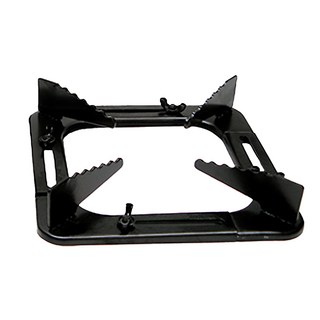 可調整瓦斯爐架 正長方形皆可調整, 黑色, 1個