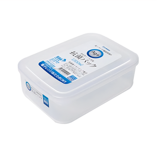 懶角落 冷凍收納盒 1300ML PP+PE, 1個