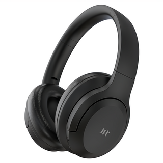 Miuzic 沐音 Energy E1 無線藍牙頭戴式耳機，ANC降噪沉浸立體聲，高續航/藍牙5.1/AUX音源線/舒適配戴/超小摺疊收納, 黑色