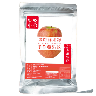 果乾小弟 手作蘋果乾 台灣鮮採 低溫慢速烘乾, 75g, 1包