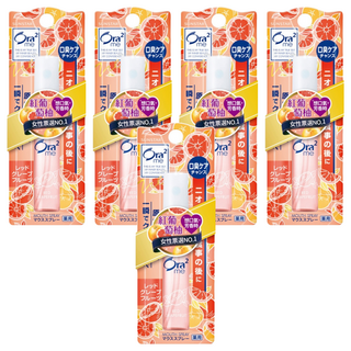 Ora2 愛樂齒 me淨澈氣息口香噴劑-紅葡萄柚, 6ml, 5瓶