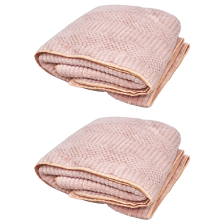 妃妃嚴選 日式浴巾, 粉色, 2條