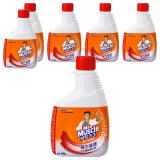 Mr Muscle 威猛先生 強力去霉劑 補充瓶 5分鐘去除霉根, 400g, 6瓶