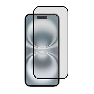 立元 鑽石級硬度 磨砂防指紋 鋼化膜 全覆蓋 真防爆 升級小細邊, iPhone16, 1個