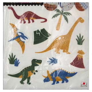 SANKO DECO可愛壁貼, 恐龍 多色