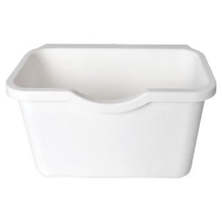 AXIS 艾克思 廚櫃掛式垃圾桶廚餘收集收納盒 2個 Set, 適用於廚房、客廳、書桌, 白色, 1組