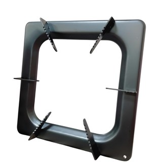 SUNG HSIANG 松鄉 方型高級爐架 特大 KA058-09, 黑色, 2個