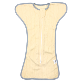 OhBabyLying 春秋薄款蝶形包巾 - 純棉, 四季款, 網眼黃