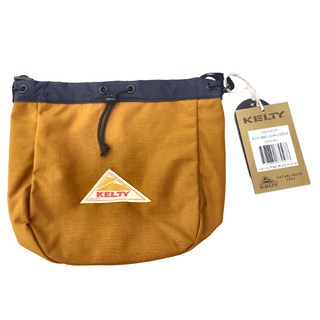 KELTY KINCHAKU SHOULDER 肩背小袋, 焦糖