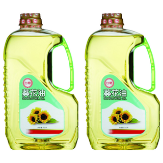 台糖 100％葵花油, 非基改, 含亞麻酸及次亞麻油酸, 不飽和脂肪酸含量80%以上, 2L, 2瓶