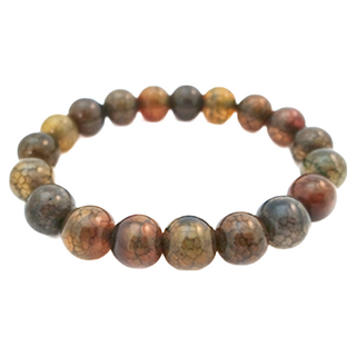 龍麟圓珠手鍊, 黃色, 1個