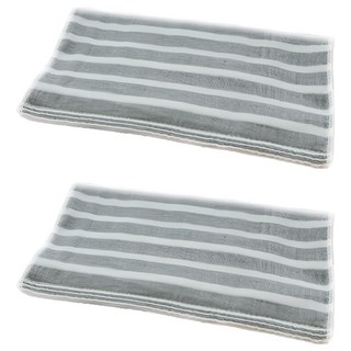SHING LONG TEXTILE 台灣興隆毛巾 銀竹炭紗布童巾, 2條, 灰色