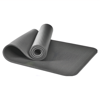 NBR環保瑜珈墊, 183 x 61 x 0.8cm, 黑色, 1個