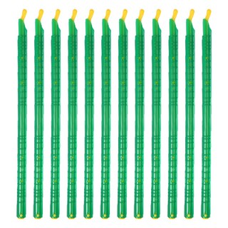 Axis 艾克思 台灣製食物保鮮防漏防潮密封棒 中(23cm), 綠色, 12個