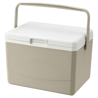 輕便保冷箱, 5L, 奶咖色