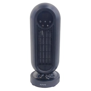 Kinyo 微電腦遙控陶瓷電暖器 附遙控器 162 x 162 x 406mm 2kg, EH-200