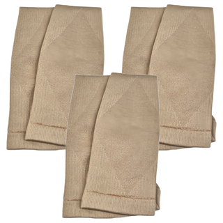 足健美襪品 紓壓及膝襪 3雙Set 70%尼龍+30%彈性纖維 萊卡 腳跟完整包覆 襪底止滑效果 襪頭不咬腳 腳尖寬版設計