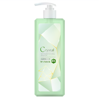 台塑生醫 Dr's Formula 水晶胜肽沐浴精 清爽款 療癒清新香, 500ml, 1瓶